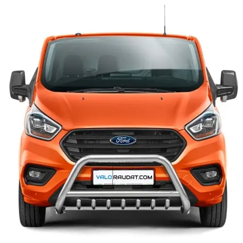 Ford Transit Custom 2018 teraksiset kylkiputket 60mm www.valoraudat.com 2