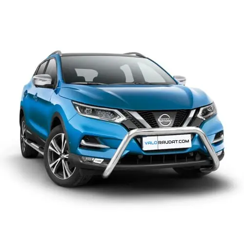 Qashqai 2017 teraksiset kylkiputket 60mm www.Valoraudat.com 3
