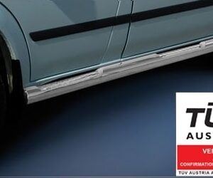 Ford Transit 2006-2012 terasest küljerauad astmetega