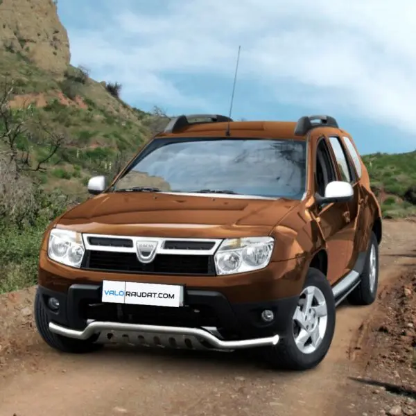 Dacia Duster 2010-2018 esistange kaitseraud alla ajamise kaitsmega