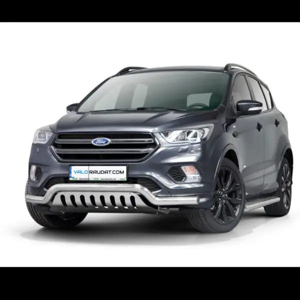 Ford Kuga 2017 etupuskurin suojarauta alleajosuojalla www.valoraudat.com