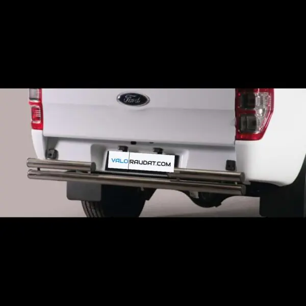 Ford Ranger 2012 takapuskurin suojarauta 63mm 2 putkea www.Valoraudat.com