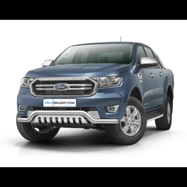 Ford Ranger 2016 2020 etupuskurin suojarauta alleajosuojalla www.Valoraudat.com