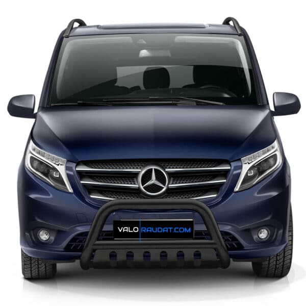 Mercedes Benz Vito 2020&lt; etupuskurin valorauta alleajosuojalla - www.valoraudat.com-2