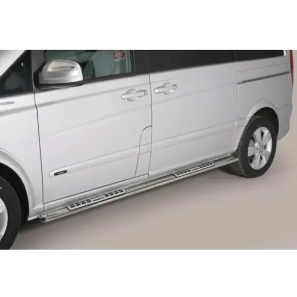 Mercedes Benz Vito Viano 2010 2014 kylkiputket astinlaudat askelmilla www.Valoraudat.com