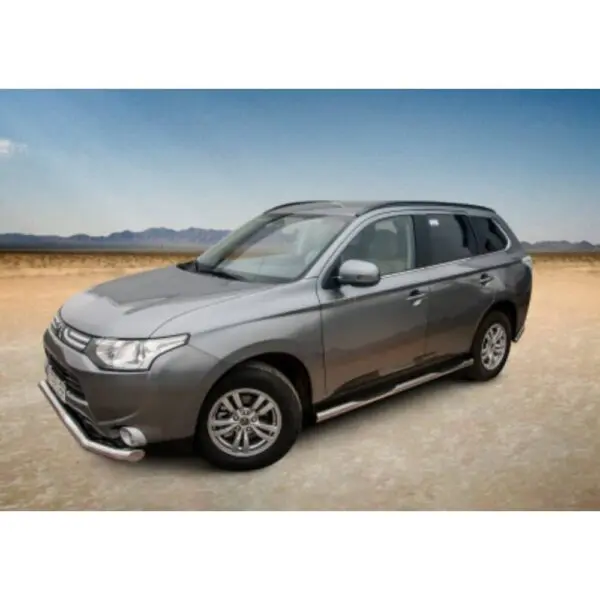 Mitsubishi Outlander 2012-2015 küljerauad plastmassist astmetega