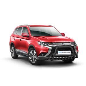Mitsubishi Outlander 2018< kaitseraud hammastega 3 Outlander 2018 valorauta alleajosuojalla www.Valoraudat.com 1