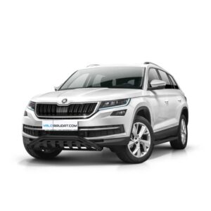 Skoda Kodiaq 2016< esistange kaitseraud alla ajamise kaitsmega (lühike) 3 Skoda Kodiaq 2016 etupuskurin suojarauta alleajosuojalla www.Valoraudat.com