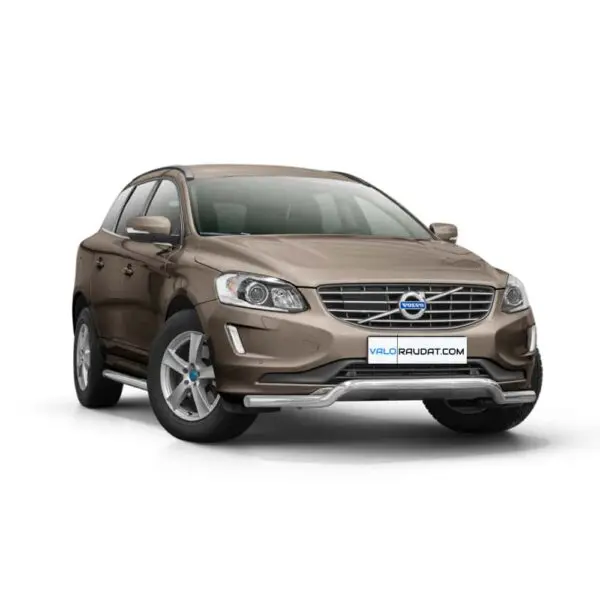 Volvo XC60 2014 etupuskurin suojarauta 60mm www.Valoraudat.com