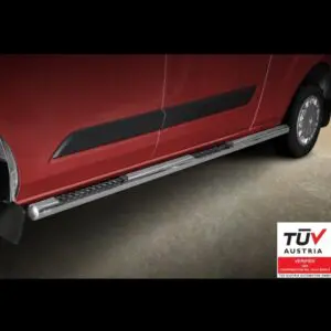 Ford Transit Custom 2012-2018 superbar küljerauad astmetega