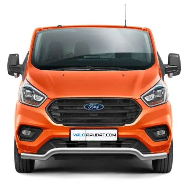 Ford Transit Custom 2018 etupuskurin suojarauta 70mm www.valoraudat.com