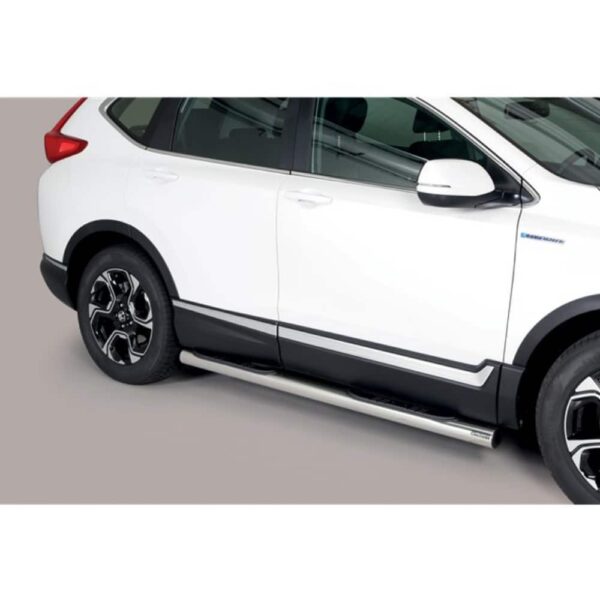 Honda CRV Hybrid 2019 kylkiputket muovisilla askelmilla www.valoraudat.com
