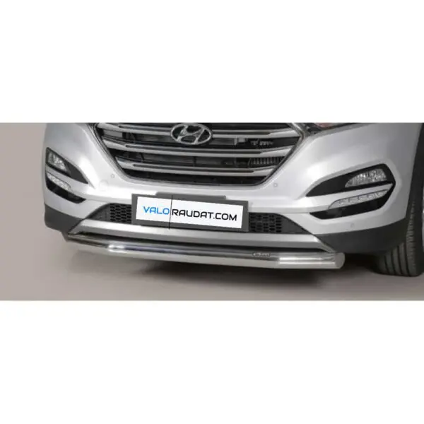 Hyundai Tucson 2015 2017 etupuskurin suojarauta 63mm www.valoraudat.com