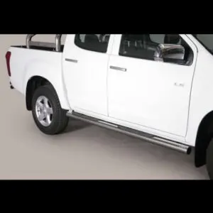 Isuzu D-Max Double Cap <2012 küljerauad plastmassist astmetega