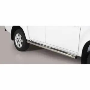 Isuzu D-Max Double Cap 2017 küljerauad plastmassist astmetega