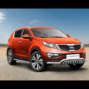 Kia Sportage 2010-2015 esistange kaitseraud alla ajamise kaitsmega