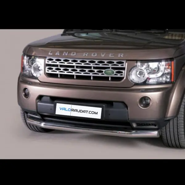 Land Rover Discovery 4 2012 teraksinen etupuskurin suojarauta www.valoraudat.com