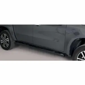 Mercedes Benz X Class 2017 küljerauad plastmassist astmetega (mustad)