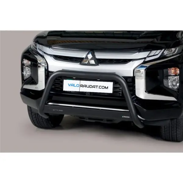 Mitsubishi L200 Double Cab 2019 valorauta valiraudalla musta www.valoraudat.com