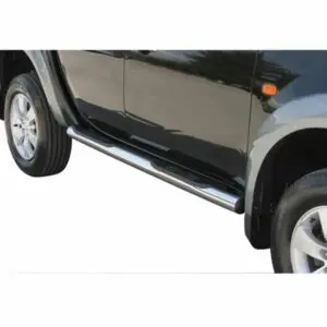 Mitsubishi L200 Double Cap 2006-2009 küljerauad plastmassist astmetega