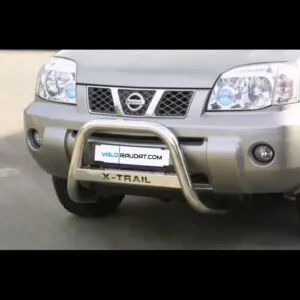 Nissan X-Trail 2004-2007 kaitseraud vaherauaga (Graveeringuga)