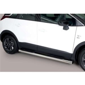 Opel Crossland X 2017< küljerauad plastmassist astmetega