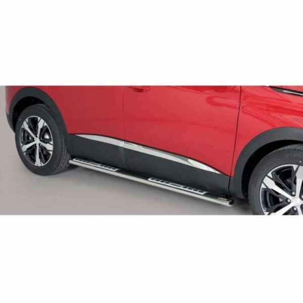 Peugeot 3008 2018 teraksiset astinlaudat askelmilla www.valoraudat.com