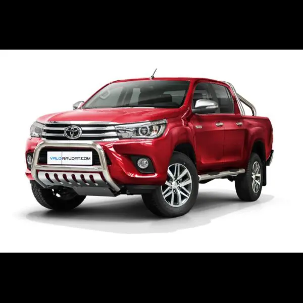Toyota Hilux 2015 2018 valorauta alleajosuojalla www.valoraudat.com