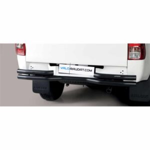 Toyota Hilux Double Cap <2019 tagastange kaitseraud 2-toruga (Must)