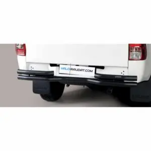 Toyota Hilux Double Cap <2019 tagastange kaitseraud 2-toruga (Must)