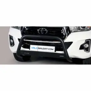 Toyota Hilux Double Cap <2019 kaitseraud vaherauaga (Must)