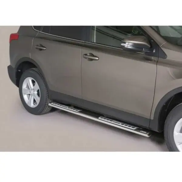 Toyota RAV4 2013 2015 teraksiset astinlaudat askelmilla www.valoraudat.com