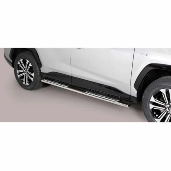 Toyota RAV4 2019 teraksiset astinlaudat askelmilla www.valoraudat.com