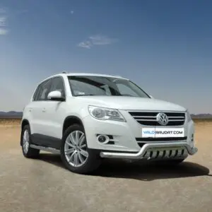 Volkswagen Tiguan 2007-2016 esistange kaitseraud alla ajamise kaitsmega