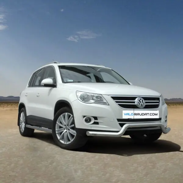 Volkswagen Tiguan 2007 2016 etupuskurin superbar suojarauta www.valoraudat.com